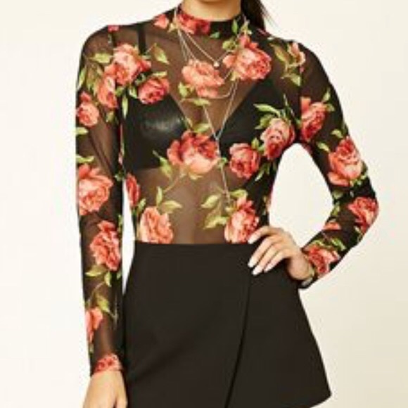 Forever 21 Tops - Forever 21 Bodysuit